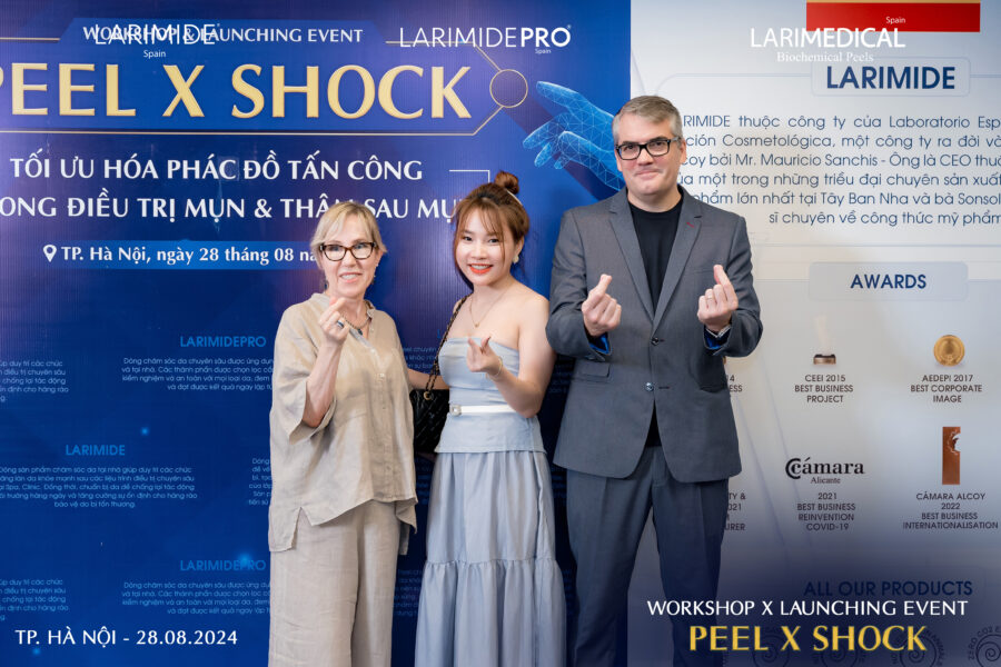 WORKSHOP & LAUNCHING EVENT PEEL X SHOCK - Larimedical