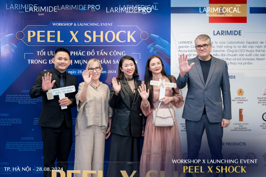 WORKSHOP & LAUNCHING EVENT PEEL X SHOCK - Larimedical