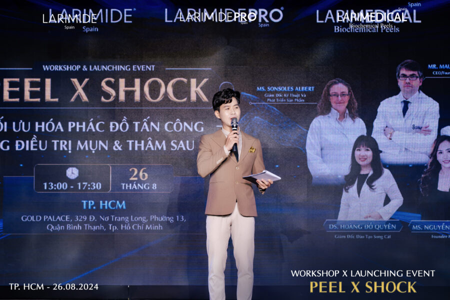 WORKSHOP & LAUNCHING EVENT PEEL X SHOCK - Larimedical