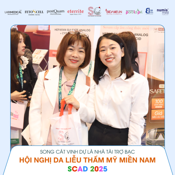 POSTQUAM VINH DỰ LÀ NHÀ TÀI TRỢ BẠC ĐỒNG HÀNH CÙNG HỘI NGHỊ DA LIỄU THẨM MỸ MIỀN NAM 2025 9 HỘI NGHỊ DA LIỄU THẨM MỸ MIỀN NAM 2025 - Larimide
