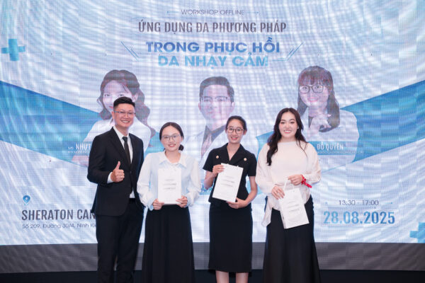 WORKSHOP ỨNG DỤNG ĐA PHƯƠNG PHÁP TRONG PHỤC HỒI DA NHẠY CẢM TP. CẦN THƠ 2025