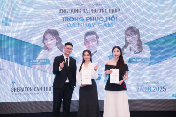 WORKSHOP ỨNG DỤNG ĐA PHƯƠNG PHÁP TRONG PHỤC HỒI DA NHẠY CẢM TP. CẦN THƠ 2025