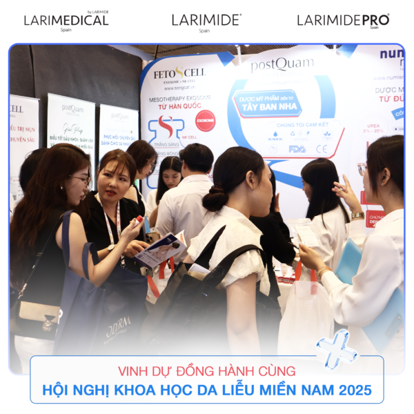 larimedical đồng hành cùng hội nghị khoa học da liễu miền nam 2025