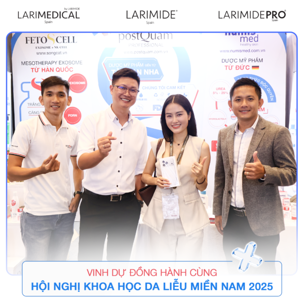 larimedical đồng hành cùng hội nghị khoa học da liễu miền nam 2025