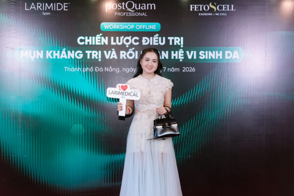 Workshop "Chiến Lược Điều Trị Mụn Kháng Trị Và Rối Loạn Hệ Vi Sinh Da" - Larimide