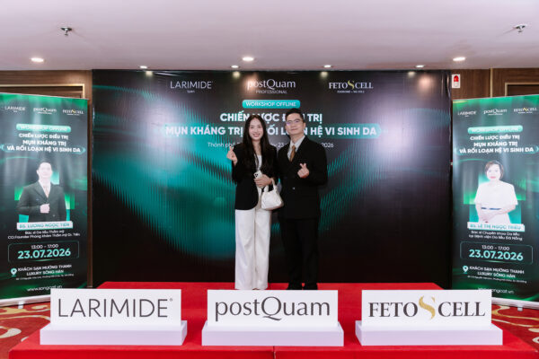 Workshop "Chiến Lược Điều Trị Mụn Kháng Trị Và Rối Loạn Hệ Vi Sinh Da" - Larimedical
